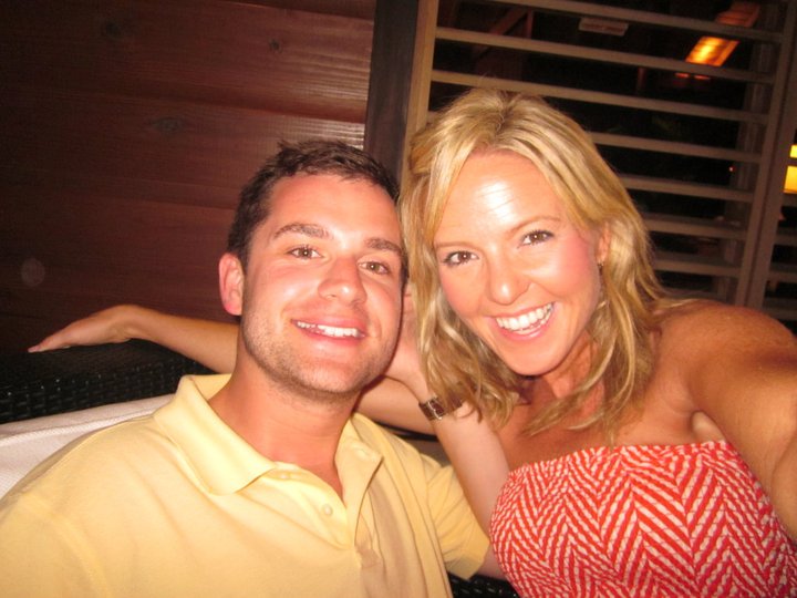 10 Year Wedding Anniversary by popular Nashville lifestyle blog, Hello Happiness: image of a man and woman sitting together on a couch.