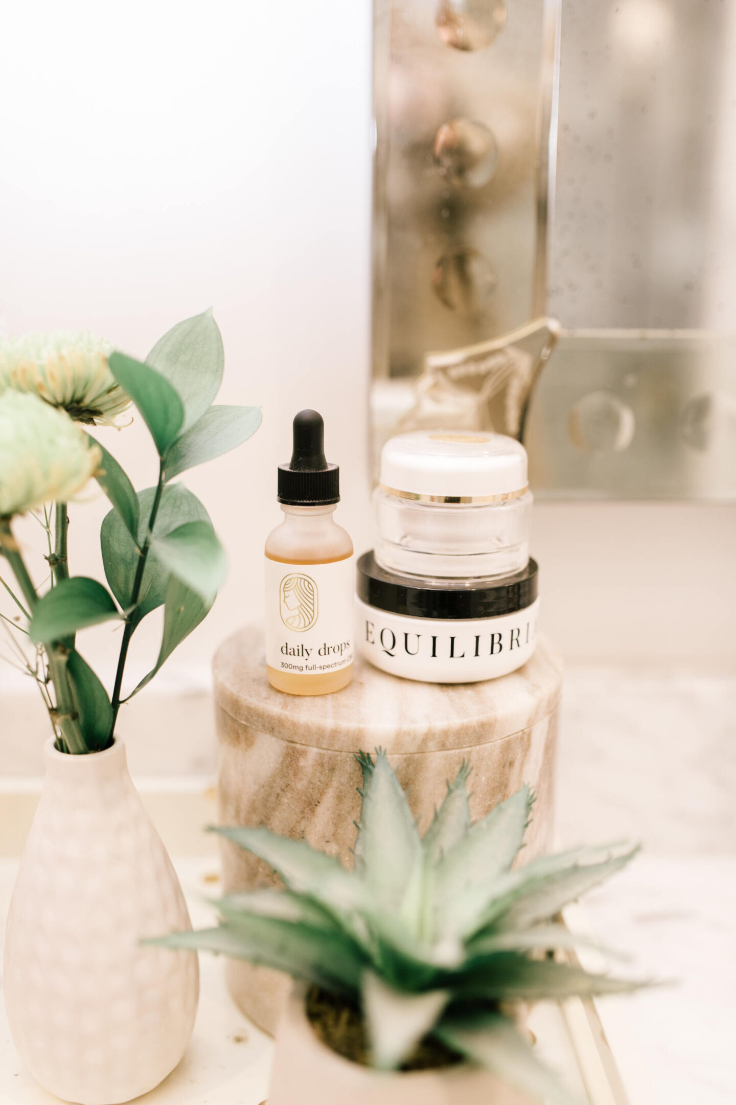 Mother's Day Gift Guide by popular Nashville life and style blog, Hello Happiness: image of Equilibria CBD products. 