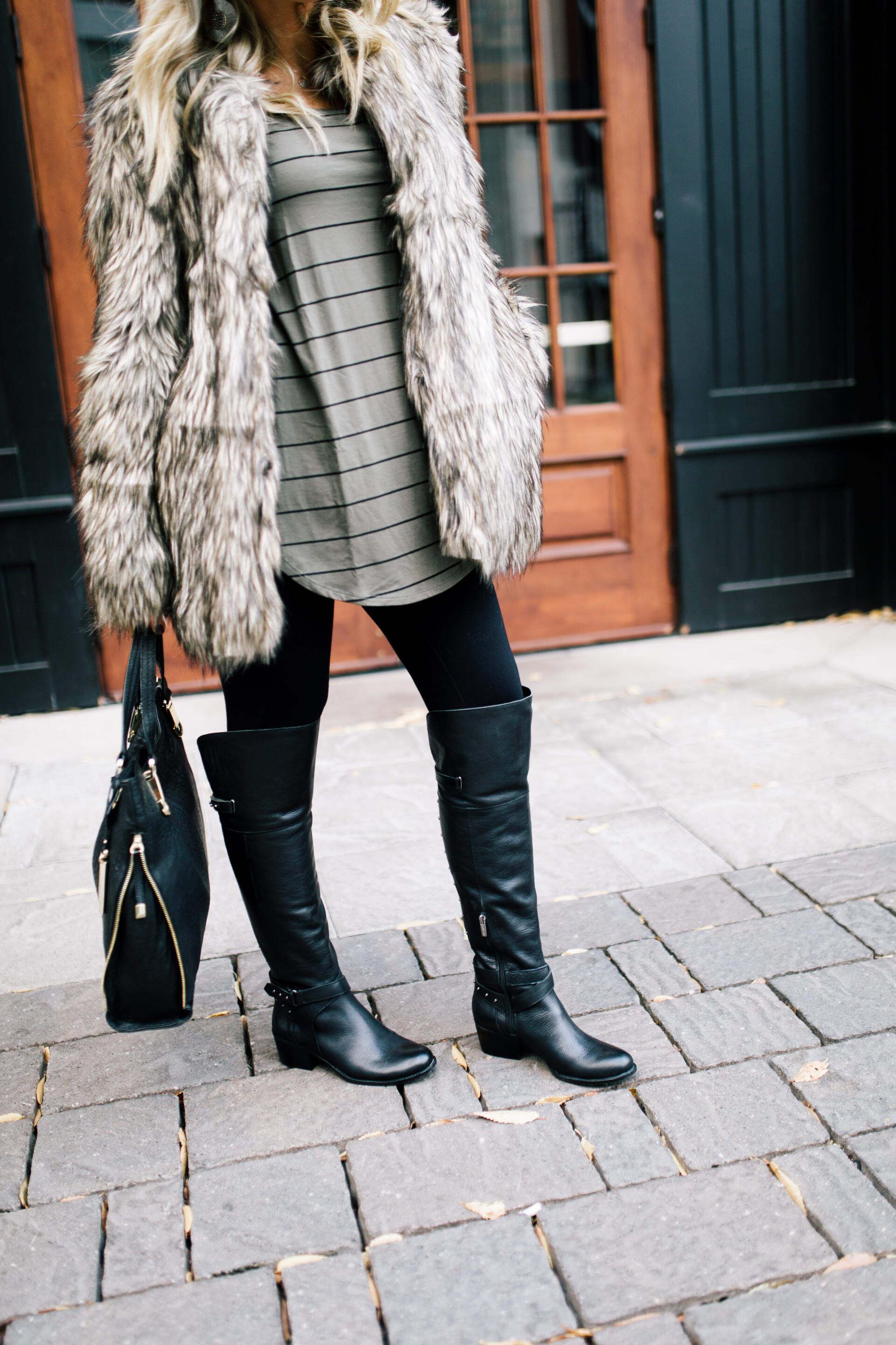 vince camuto classic leather boots
