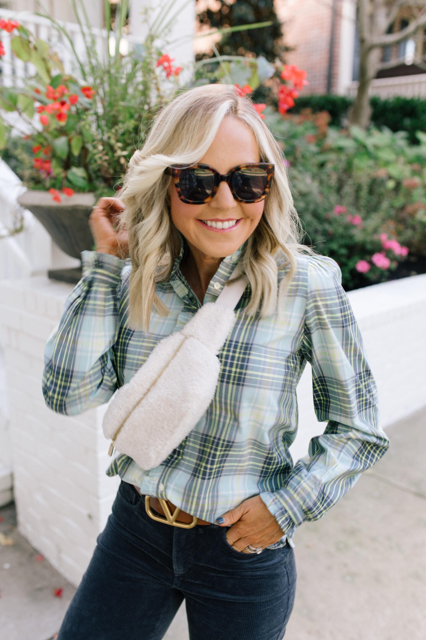 Fall Plaid Favorites by top Nashville mom fashion blogger, Hello Happiness