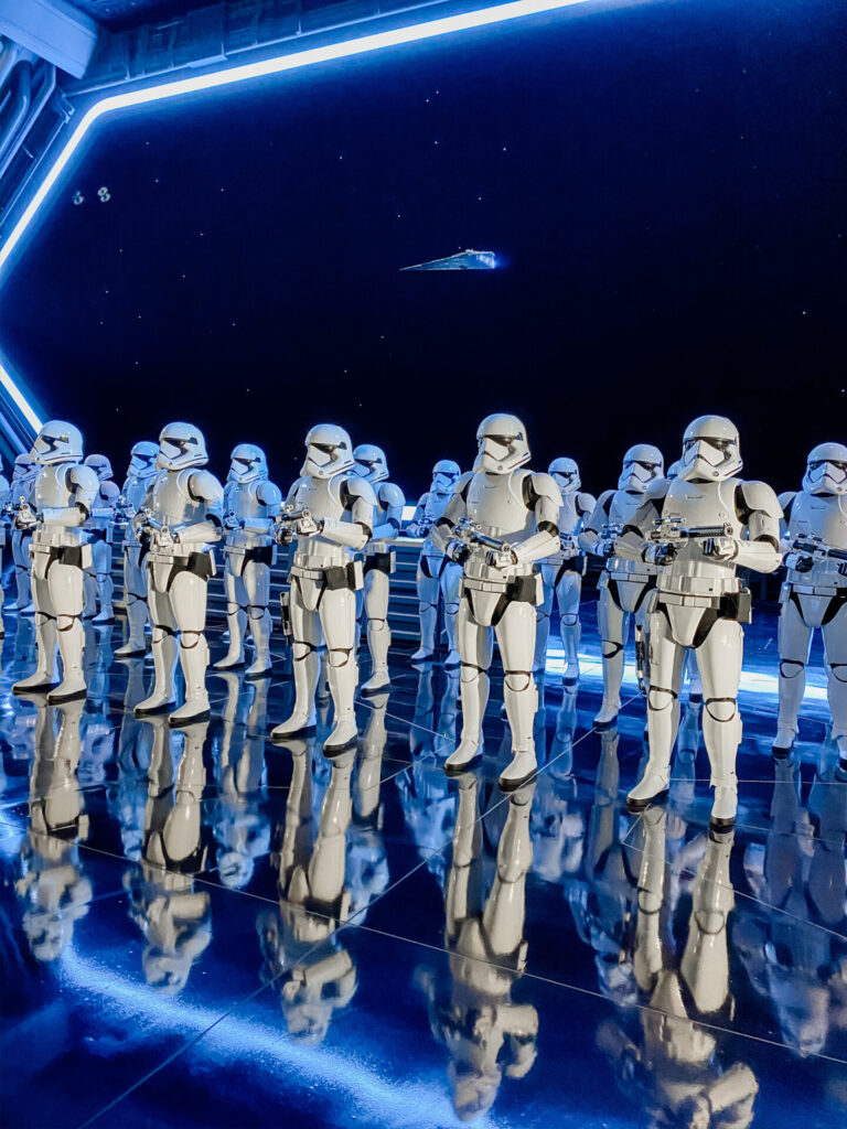 Disney Creators Celebration by poplar Nashville travel blog, Hello Happiness: image of storm troopers. 