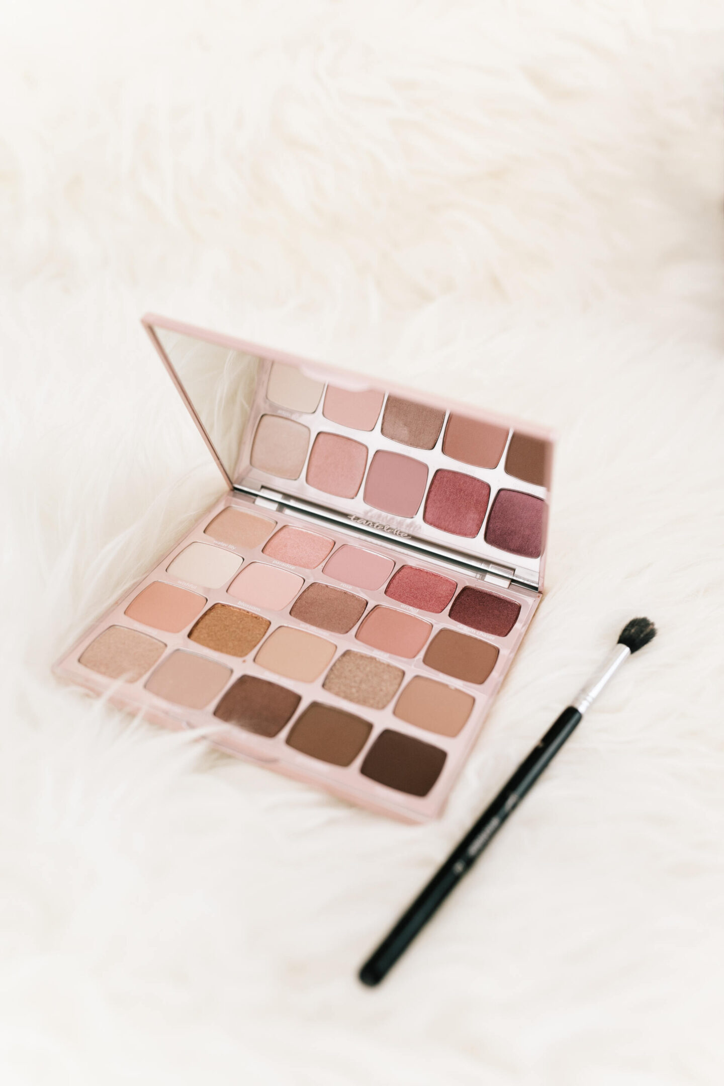 Juicy Tarte Eyeshadow Palette by popular Nashville beauty blog, Hello Happiness: image of a Juicy Tarte Eyeshadow Palette.