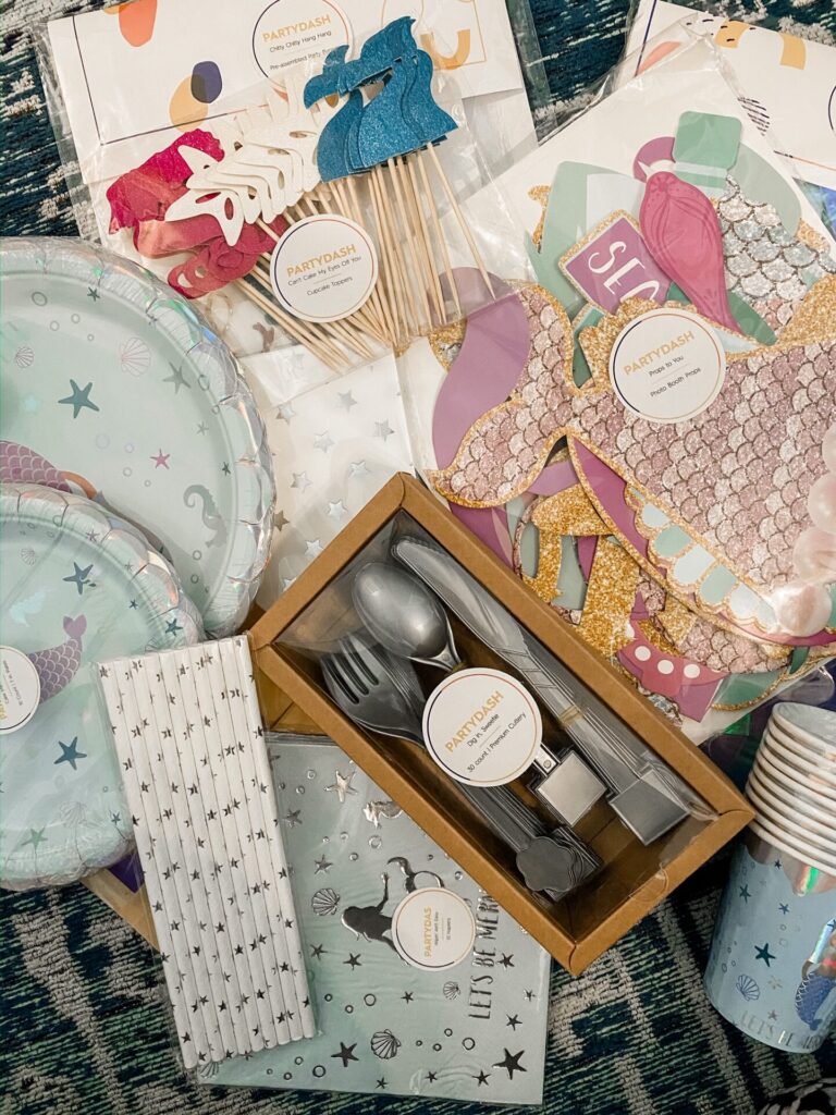 Gaylord Soundwaves by popular Nashville lifestyle blog, Hello Happiness: image of Mermaid party essentials from party dash. 
