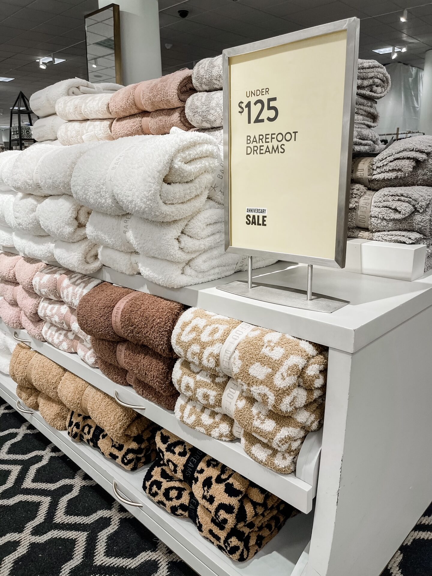 Nordstrom Anniversary Sale by popular Nashville fashion blog, Hello Happiness: image of Nordstrom Barefoot dreams blankets.