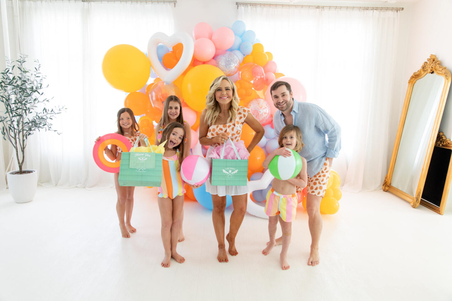 The Oaks Apparel x Hello Happiness swimsuits collection