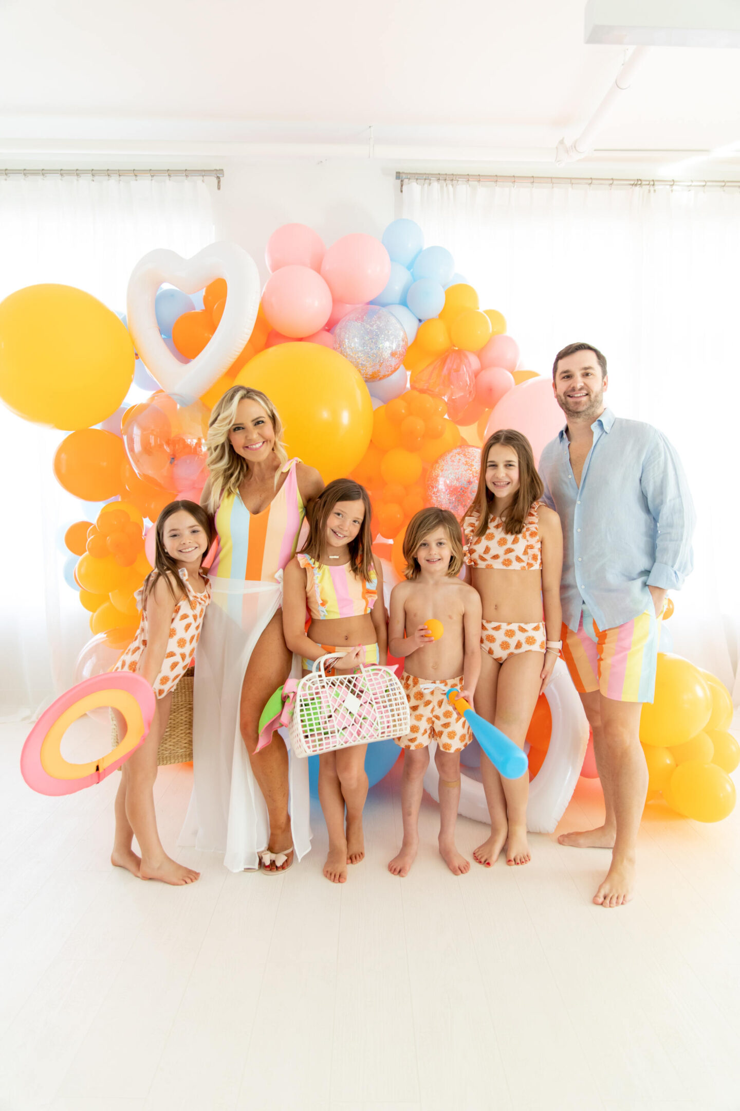 The Oaks Apparel x Hello Happiness swimsuits collection