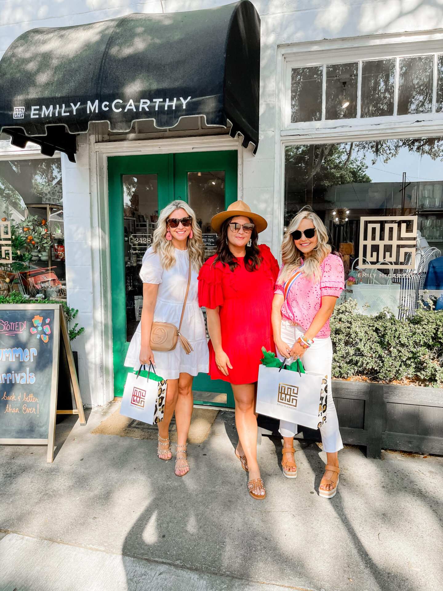 Girls Getaway by popular Nashville travel blog, Hello Happiness: image of women at a Emily McCarthy store. 