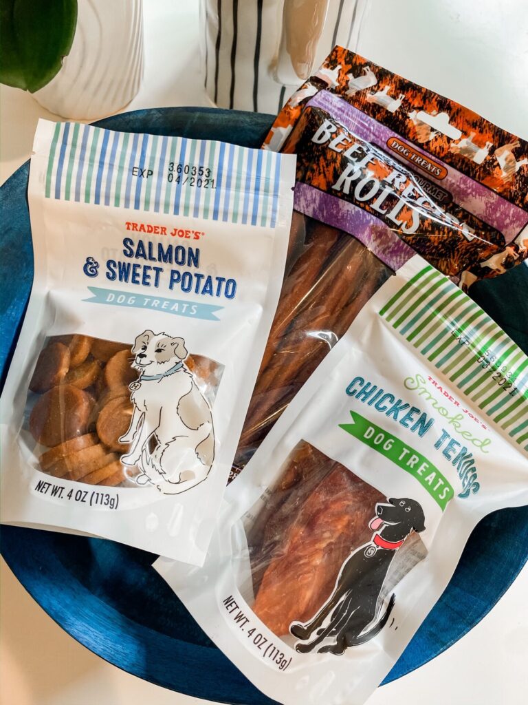 trader joe's smoked chicken tenders dog treats