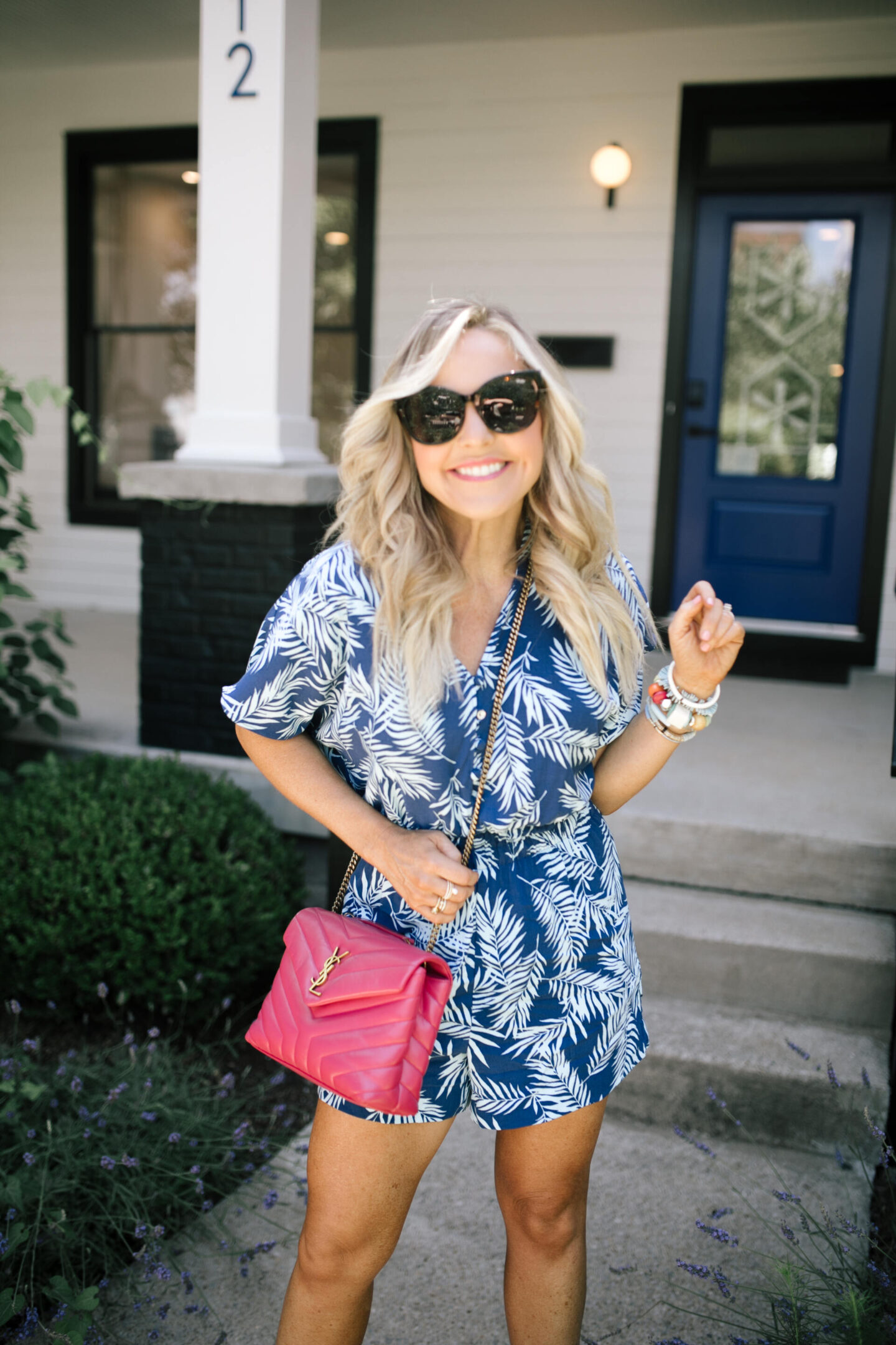 4th of July Deals by popular Nashville life and style blog, Hello Happiness: image of Natasha Stoneking wearing a Gibson Look 24 Hour Jumper.