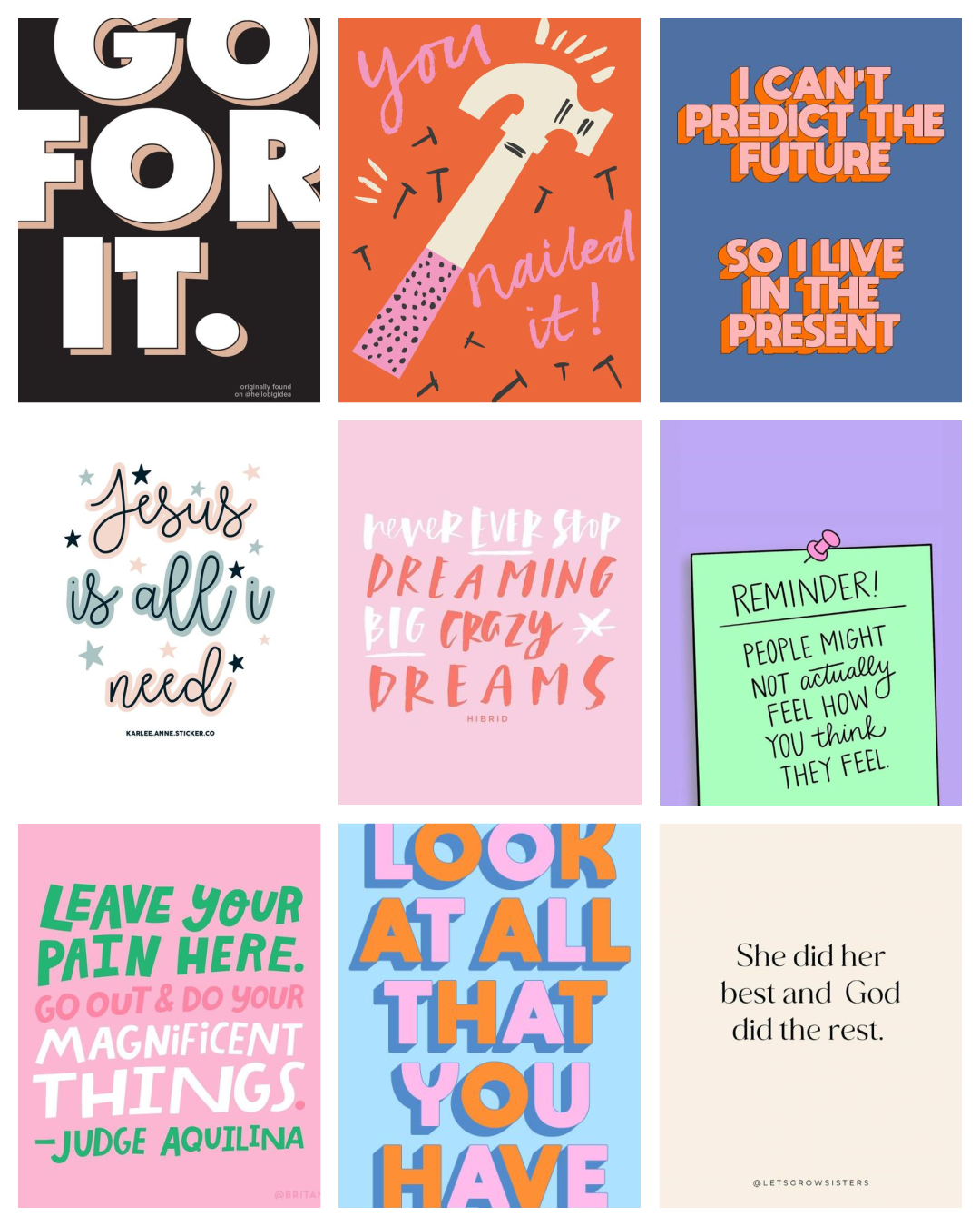 All About Me by popular Nashville lifestyle blog, Hello Happiness: collage image of Pinterest quotes. 