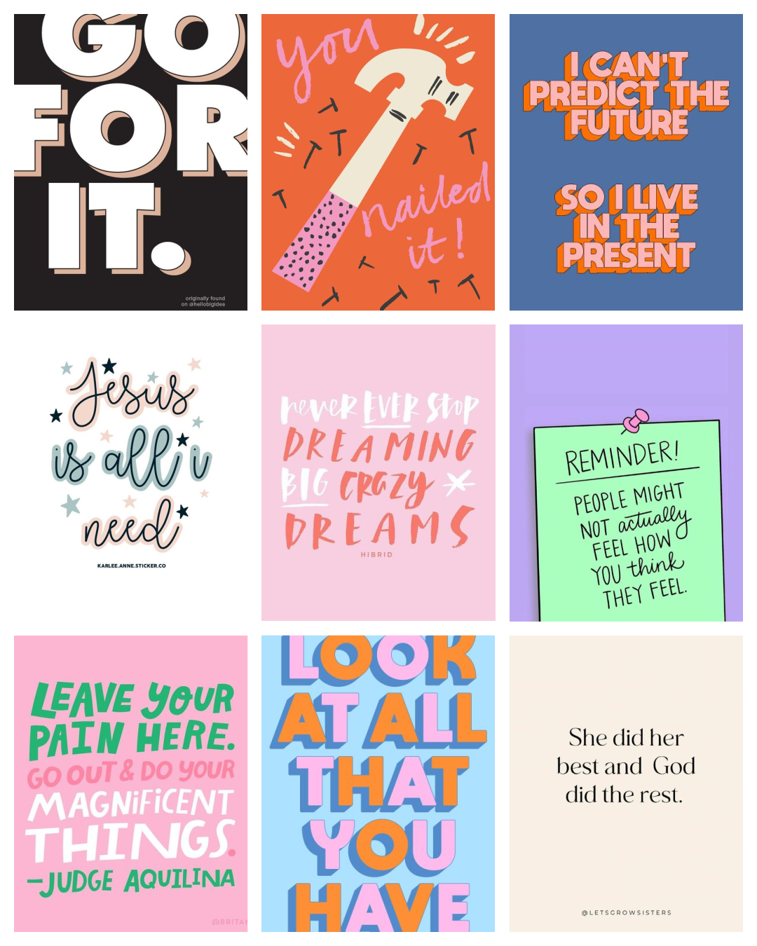 All About Me by popular Nashville lifestyle blog, Hello Happiness: collage image of Pinterest quotes.