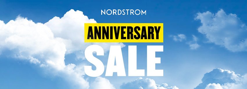 Nordstrom Anniversary Sale by popular Nashville fashion blog, Hello Happiness: image of a digital Nordstrom Anniversary Sale ad.