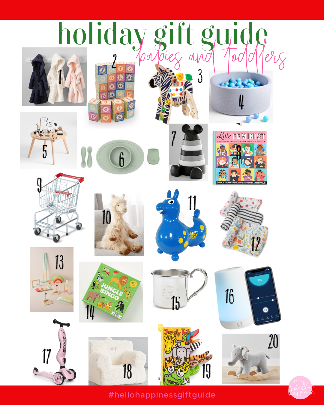 2021 holiday gift guide featured by top Nashville mommy blogger, Hello Happiness.