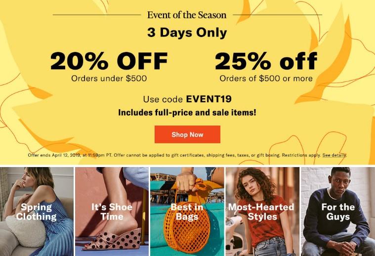 Shopbop Sale featured by top US fashion blog Hello! Happiness