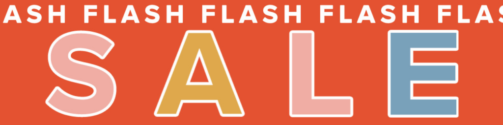 Gibson Look by popular Nashville fashion blog, Hello Happiness: image of a digital sale ad.